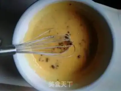 Make Red-tree bean twirling cake step 3