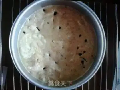 Make Red-tree bean twirling cake step 7