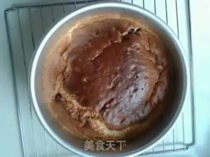 Make Red-tree bean twirling cake step 8