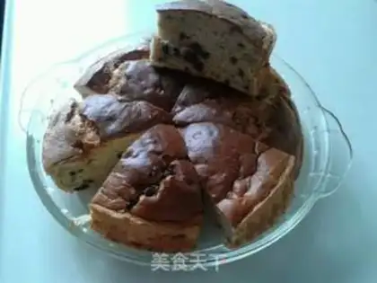 Make Red-tree bean twirling cake step 9