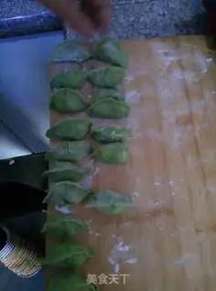 Make Spinach dumplings step 7