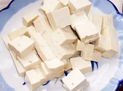 Make Soy tofu step 1