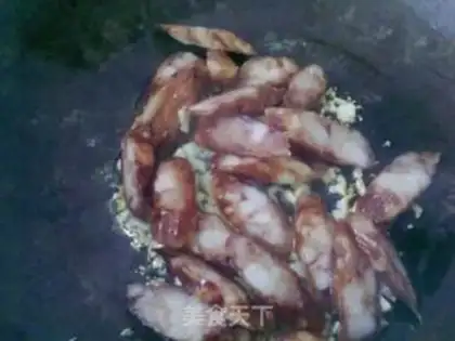 Make Garlic sausage cabbage step 4