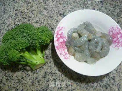 Make Shrimp broccoli step 0