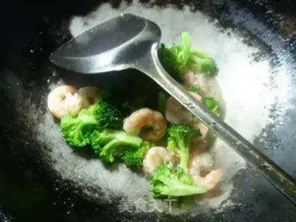 Make Shrimp broccoli step 5