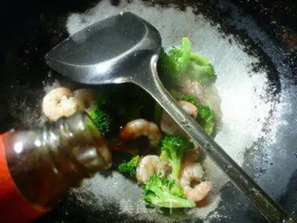 Make Shrimp broccoli step 6