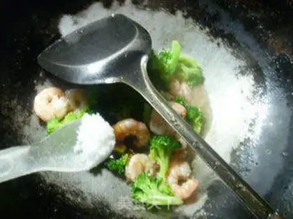 Make Shrimp broccoli step 7
