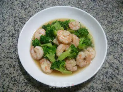 Make Shrimp broccoli step 9