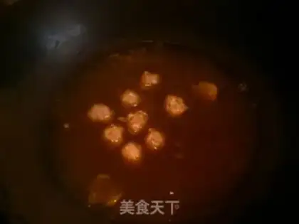 Make Curry meatballs step 2