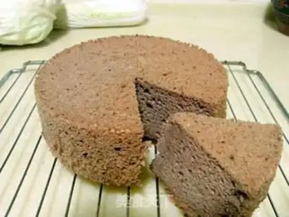 Make Six inches of cocoa chili cake step 6