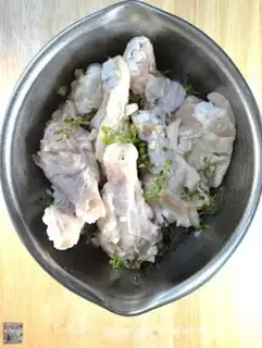 Make Chicken calf step 2
