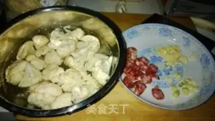 Make Garlic broccoli step 0