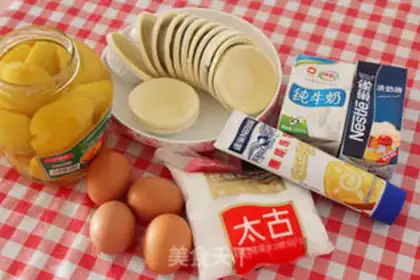 Make Peach omelet step 0