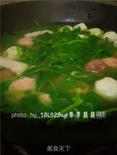Make Three-ball soup step 8