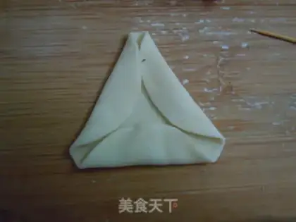 Make White Triangle step 5