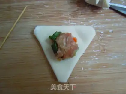 Make White Triangle step 6