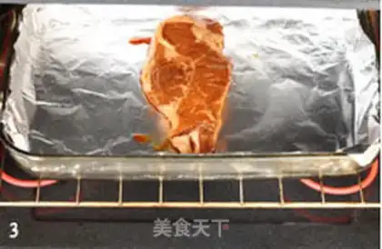 Make American simple lazy steak step 2