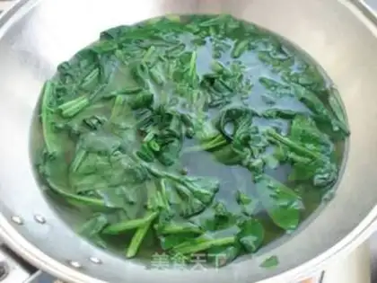 Make Sesame spinach step 3