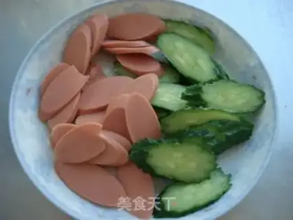 Make Sausage fried chips step 2