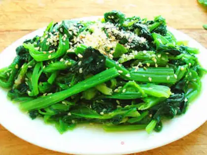 Make Sesame spinach step 5