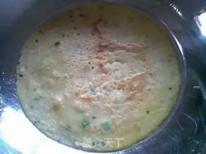 Make Ham sausage burrito step 4