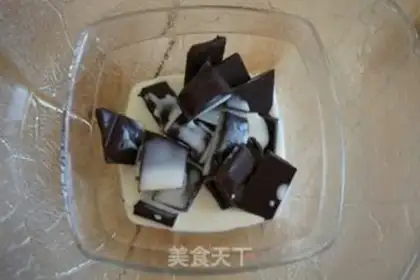 Make French truffle chocolate step 0