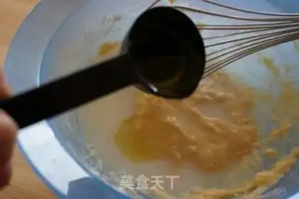 Make Ham cheese cake step 3