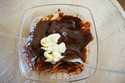 Make French truffle chocolate step 2