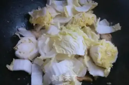 Make Chicken mushrooms and cabbage step 5