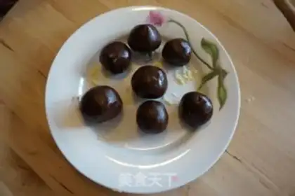 Make French truffle chocolate step 3