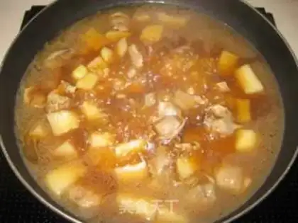 Make Potato chicken step 6