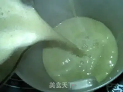 Make Green San lily step 7