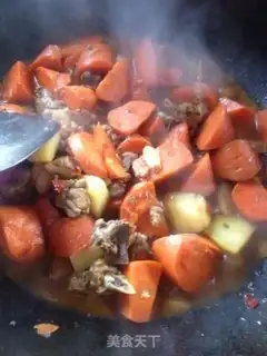 Make Carrot potato chicken step 7