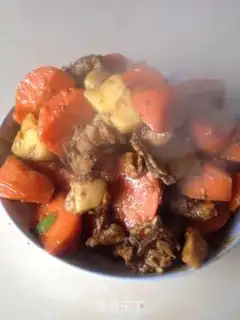 Make Carrot potato chicken step 9