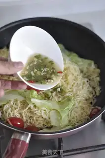 Make Fried noodles step 7