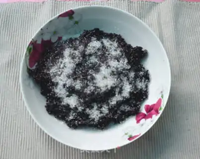 Make Black rice pack step 2