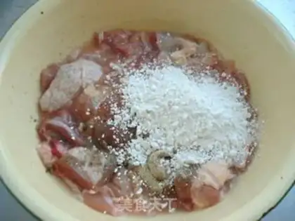 Make Black pepper fried chicken step 2