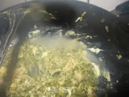 Make Fried eggs step 8