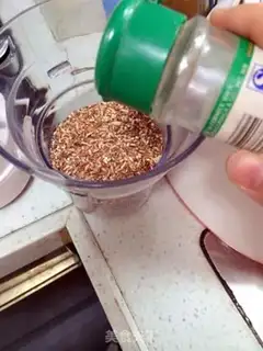 Make Red rice powder step 3