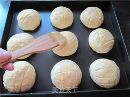 Make Pineapple buns step 20