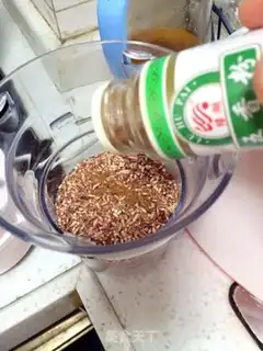 Make Red rice powder step 4