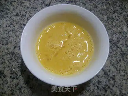 Make ♪ Holy fruit eggs fried ♪ step 2