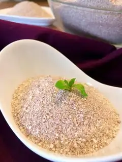 Make Red rice powder step 7