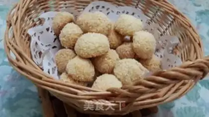 Make Protein coconut ball step 8