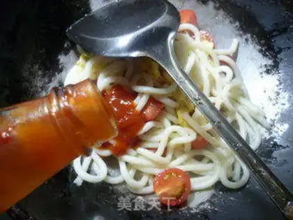 Make ♪ Holy fruit eggs fried ♪ step 7