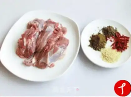 Make Toothpick lamb step 0