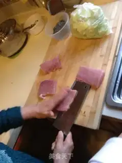 Make Cheese and pork chops step 1