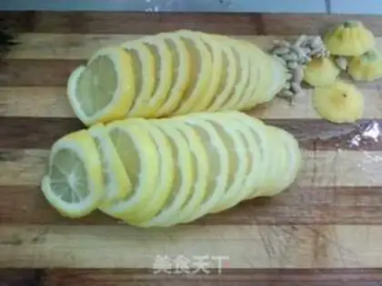 Make Honeyed lemon step 2
