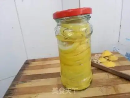 Make Honeyed lemon step 5