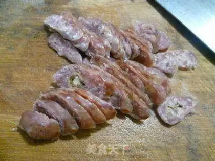 Make Weenie fried Japanese pumpkins step 3